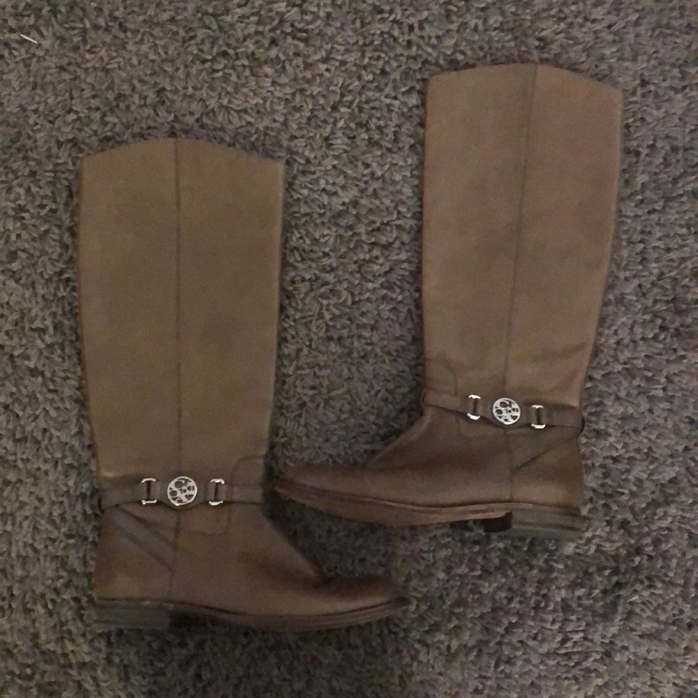 Coach Mysie leather equestrian boots
